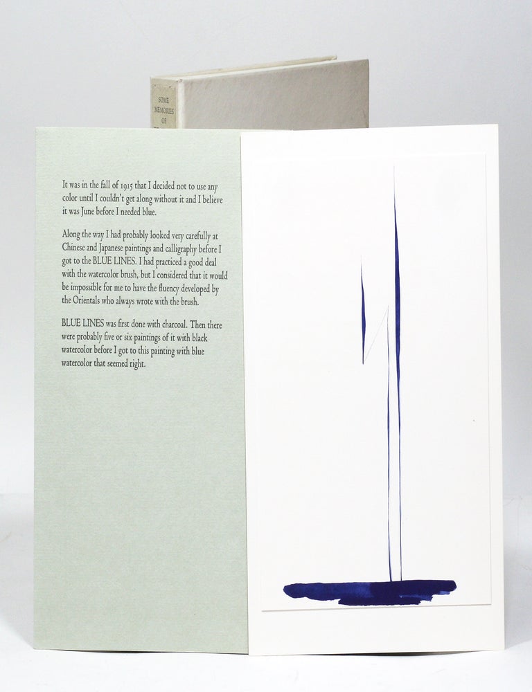 Item #3074 Some Memories of Drawings. GEORGIA O'KEEFFE.