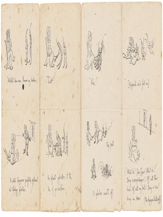 Item #3099 Autograph Illustrated Manuscript: King Arthur, the Stuck Buskin, and John Joyner: An...