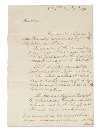 Item #3100 Autograph Letter Signed [ALS]. GEORGE WASHINGTON