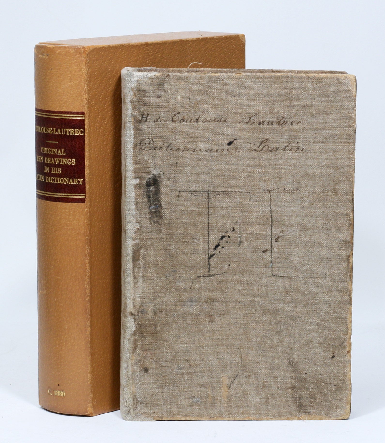 Nouveau Dictionnaire Elementaire. Latin-Francais Drawings | HENRI