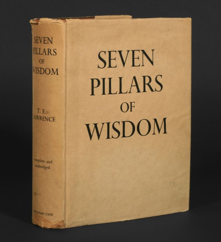Item #363 Seven Pillars of Wisdom. T. e. Lawrence.