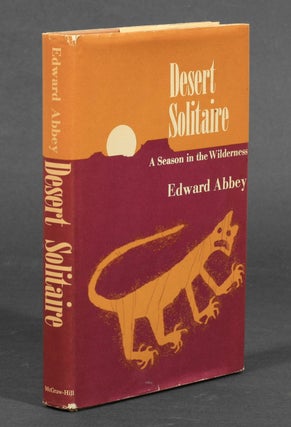 Item #45 Desert Solitaire. Edward Abbey