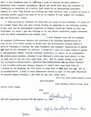 Archive of Signed Letters and Signed Books to Elbert Lenrow
