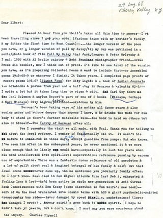 Archive of Signed Letters and Signed Books to Elbert Lenrow