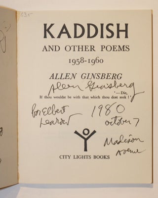 Archive of Signed Letters and Signed Books to Elbert Lenrow
