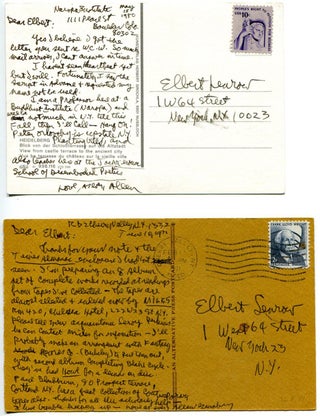 Archive of Signed Letters and Signed Books to Elbert Lenrow