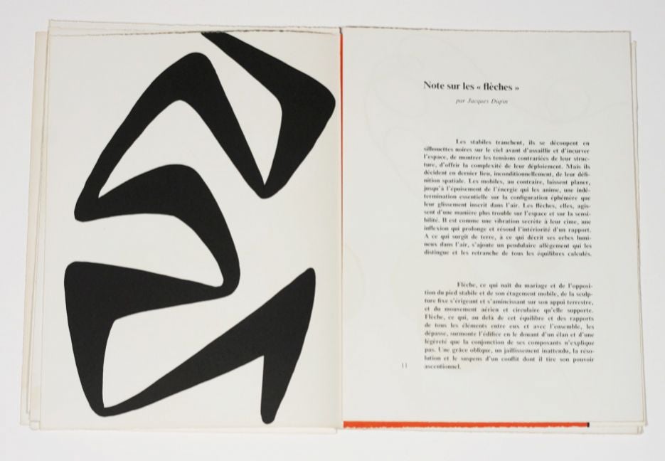 Fleches: Derriere le Miroir Special Number 173 | Alexander Calder