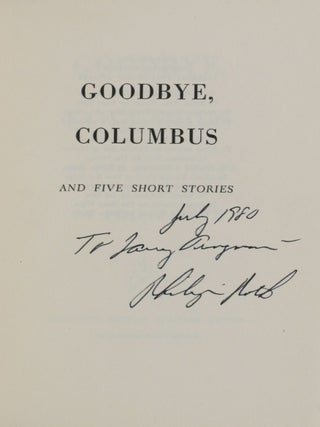 Goodbye, Columbus | Philip Roth | 1st Edition